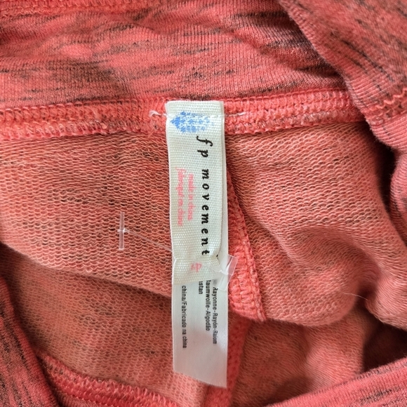 New Free People Movement High-Waisted Coral Leggings NWOT Small - Picture 12 of 12